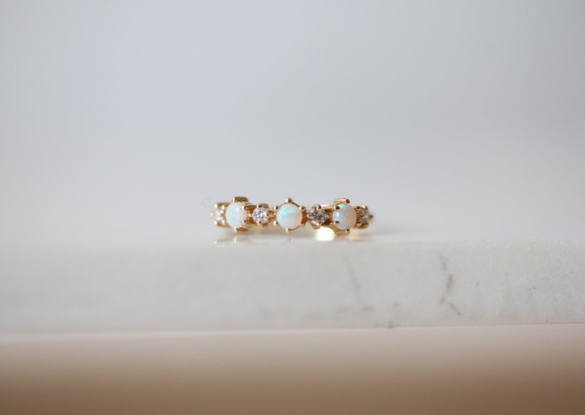 Wwake on sale opal ring