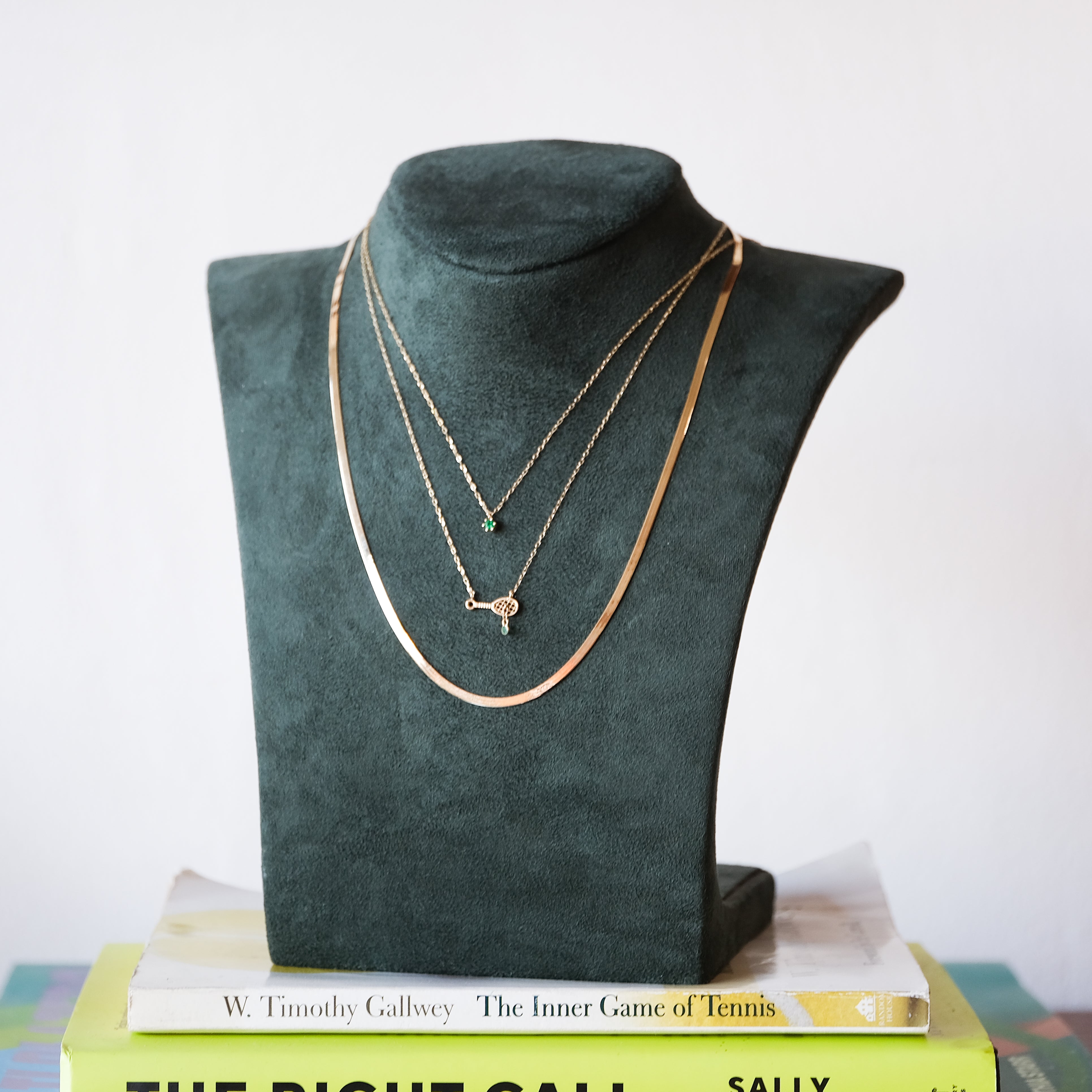 Slim Herringbone Necklace