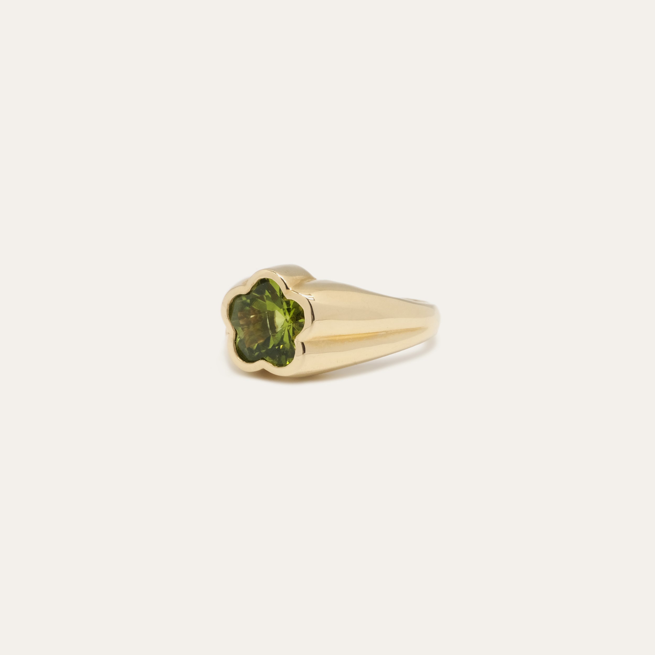 Bezel Flower Ring | Ready To Ship