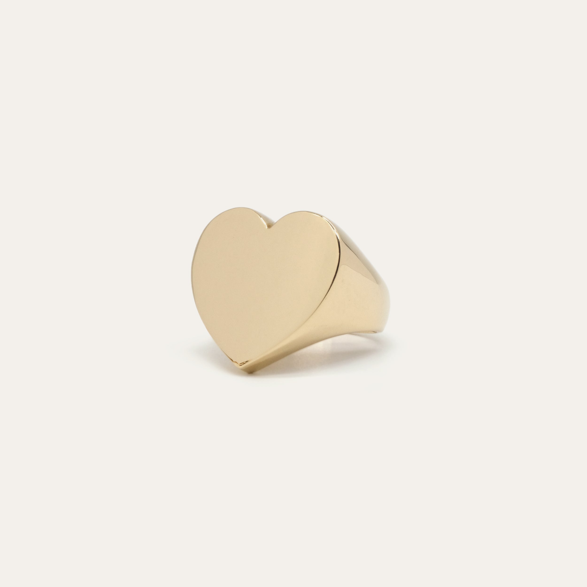 Heart Signet Ring, Large