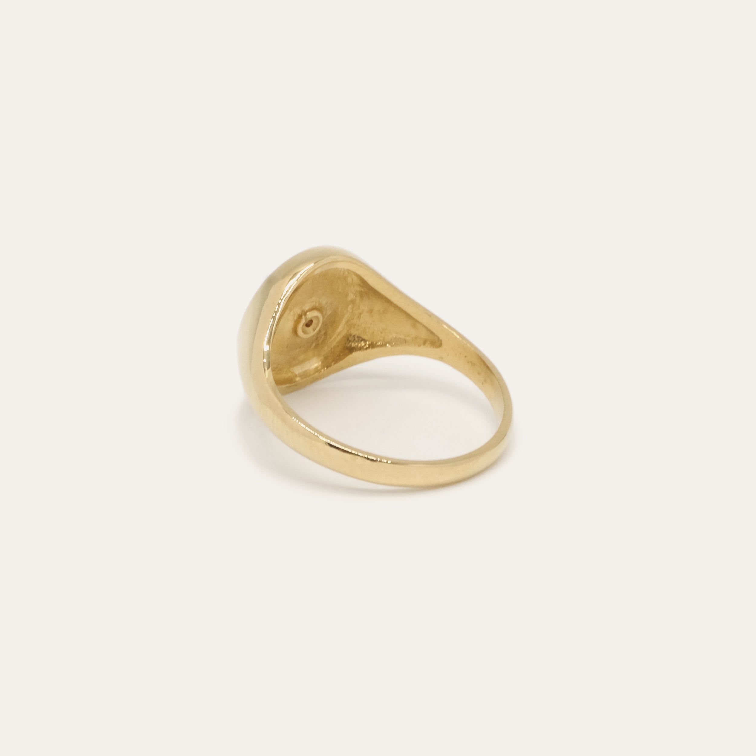 Luna Diamond Signet Ring