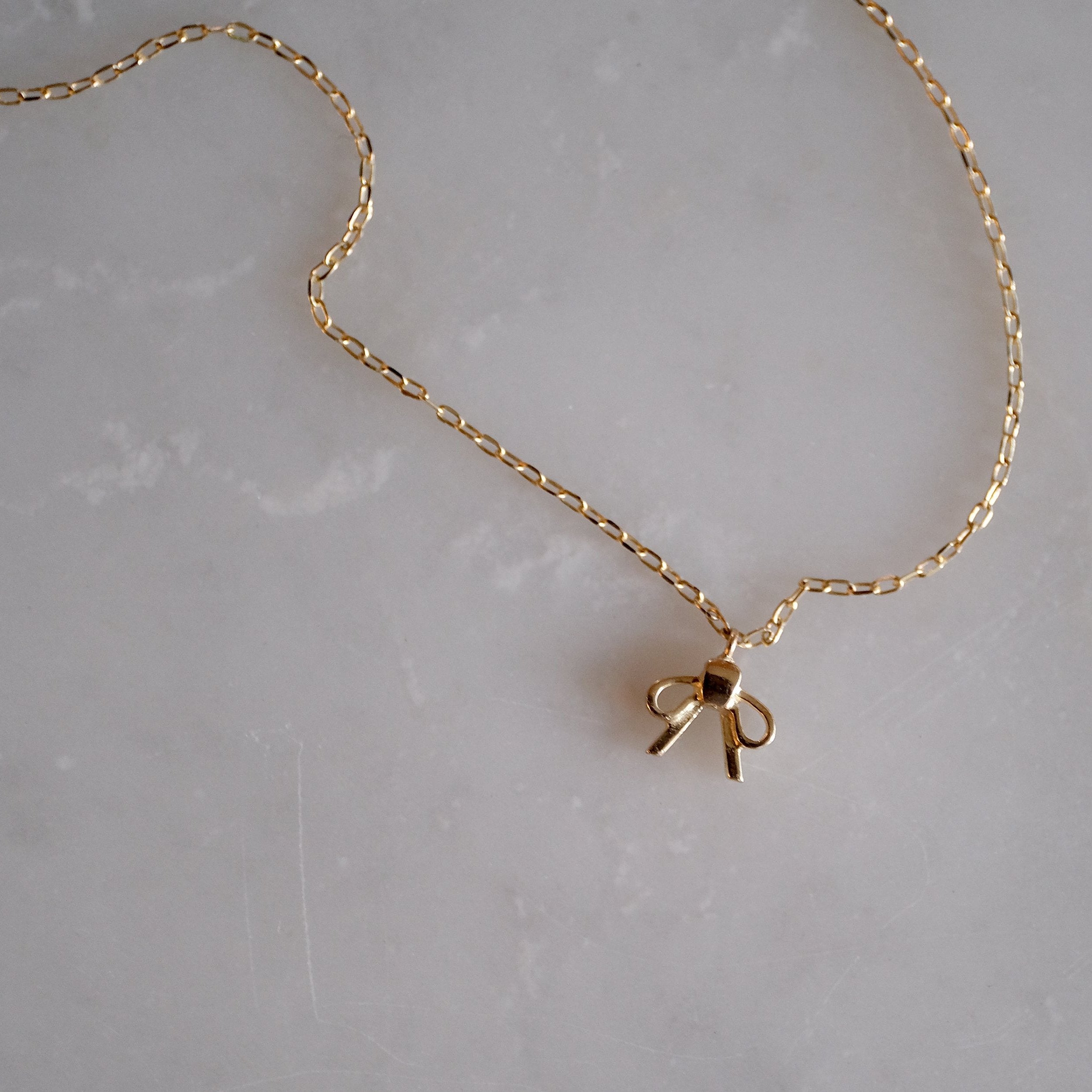 Petit Bow Necklace