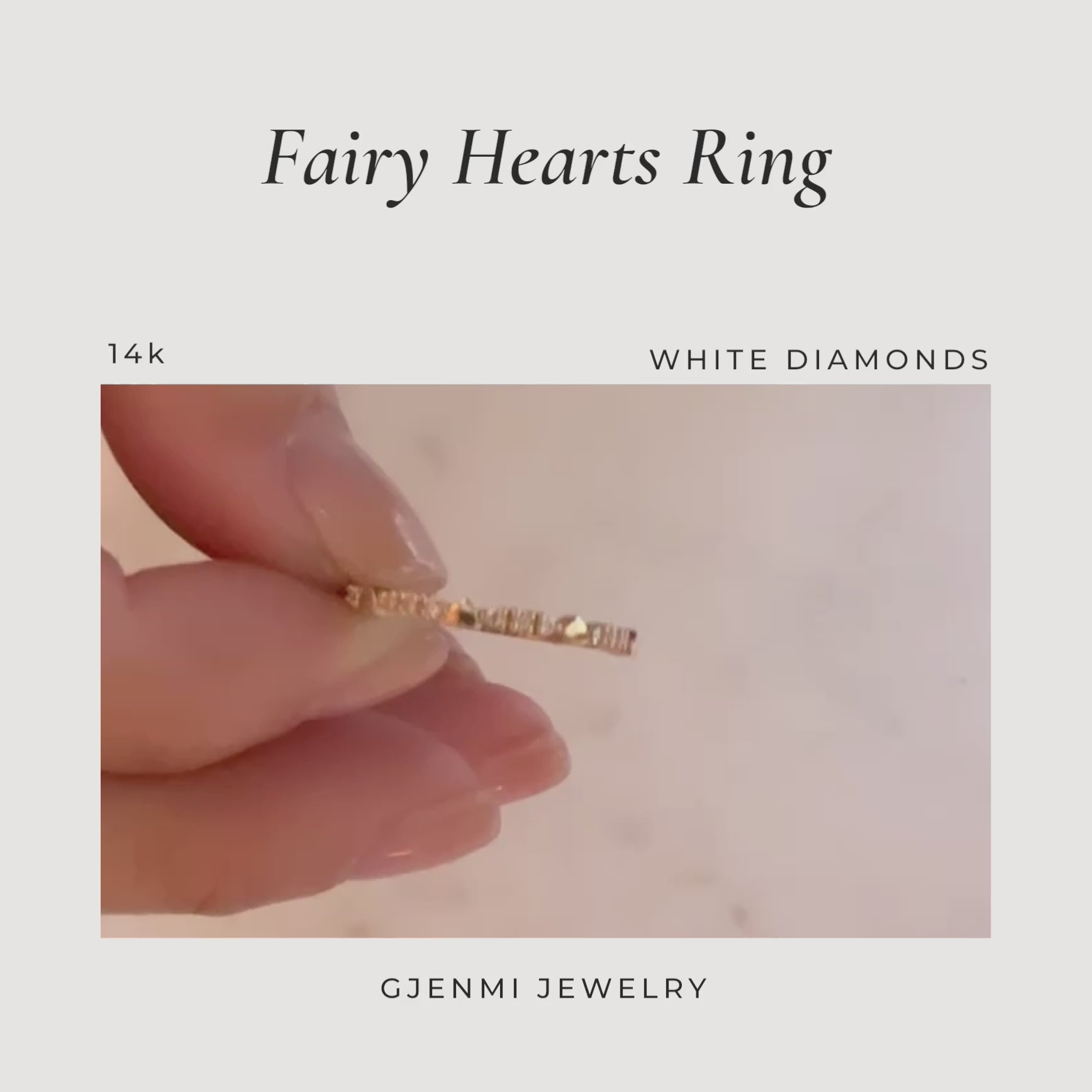 Fairy heart store ring