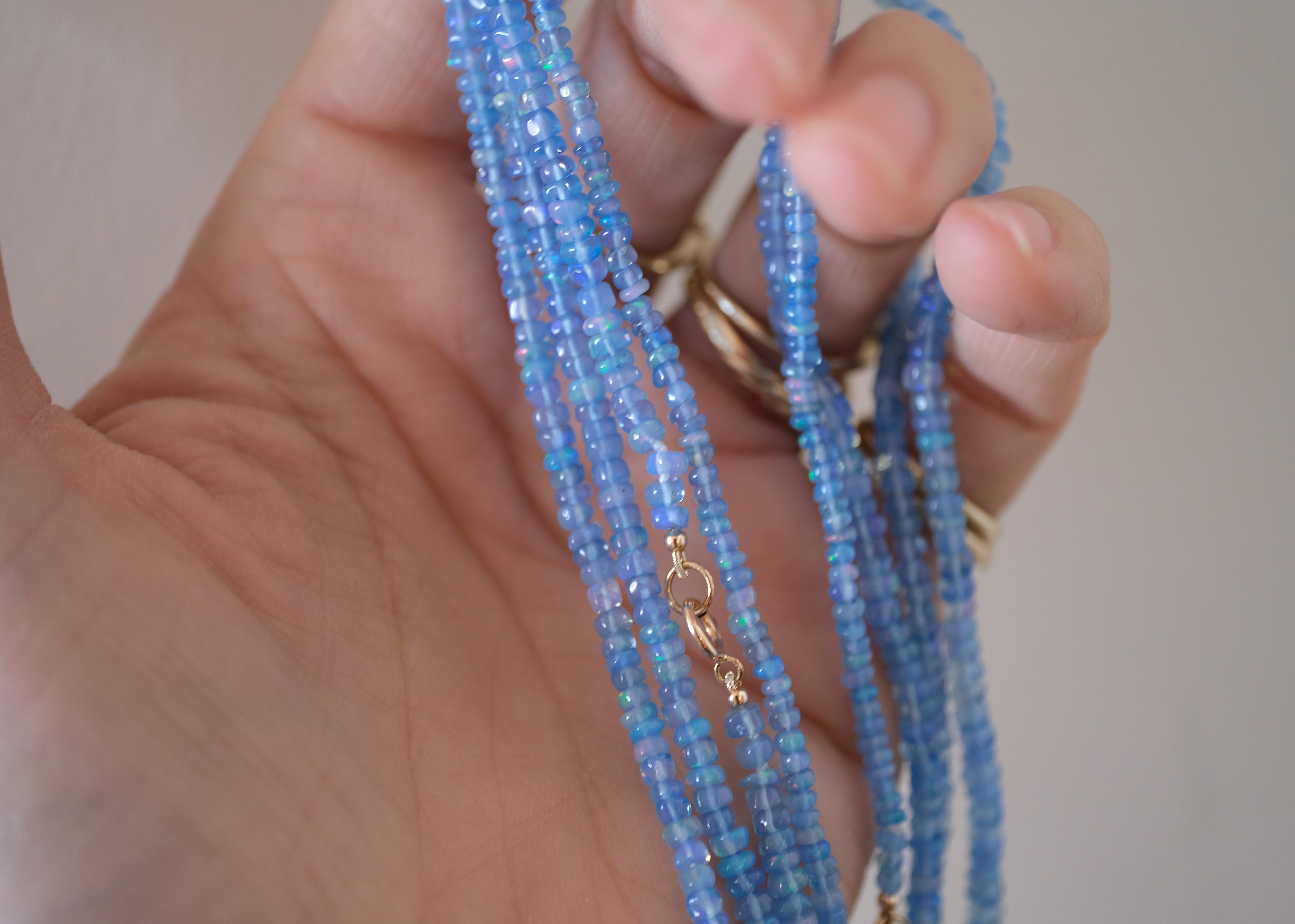 Rondelle Bead Necklace – GemsRush